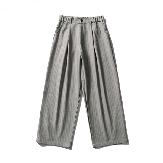 Damen Weite Bundfalten-Hose mit hohem Bund, verkürzter Culotte-Silhouette und elastischem Rückenteil Shop Nory