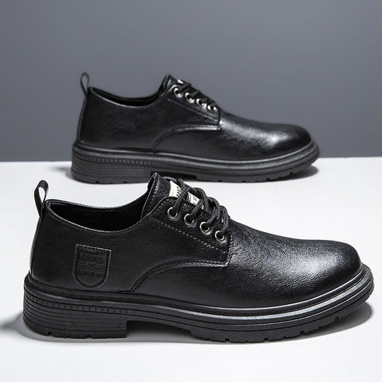 Damen Klassische Lederschuhe mit rutschfester Sohle und elegantem Design