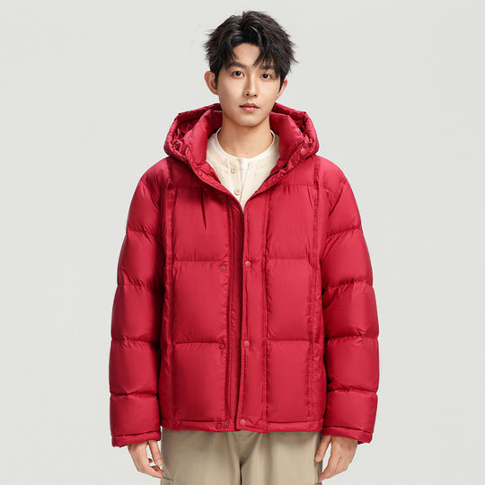 Herren Warme und stylische Daunenjacke Shop Nory