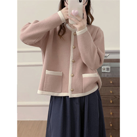 Damen Kuschelige Strickjacke Shop Nory