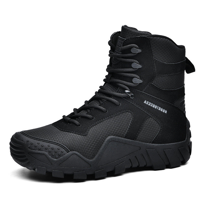 Herren Jagd- und Trekkingboots mit verstärktem Knöchelschutz