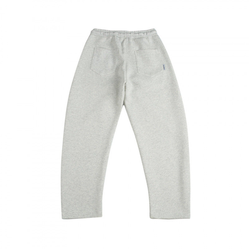 Unisex Weite Tech-Jogginghose mit diagonalem Nahtdesign, Elastikbund und Tunnelzug Shop Nory
