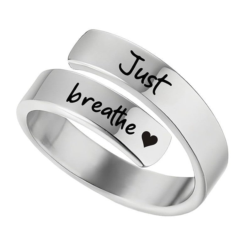 Damen Motivationsring mit inspirierenden Gravuren Shop Nory