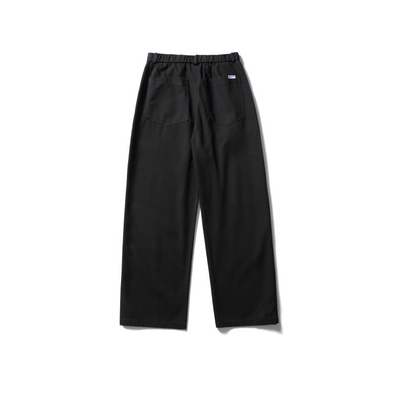 Damen Weite Utility-Cargohose mit elastischem Bund und aufgesetzten Fronttaschen Shop Nory