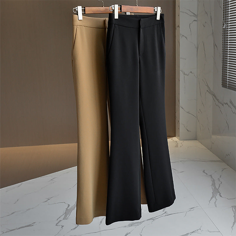 Damen Elegante und bequeme High-Waist Trousers Shop Nory