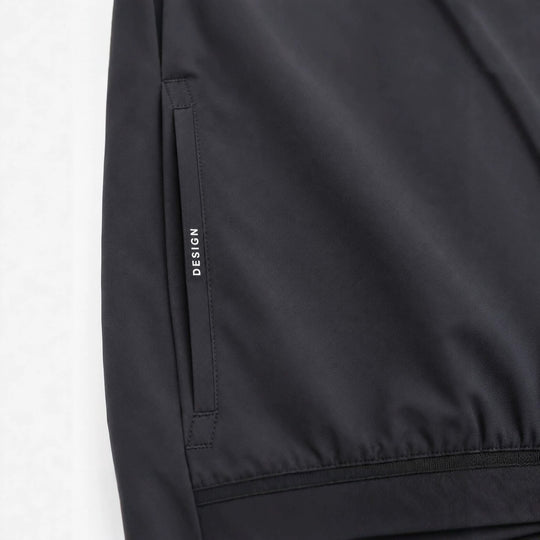 Herren Urbaner leichter Bomber mit durchgehendem Reißverschluss und Rippbündchen Shop Nory