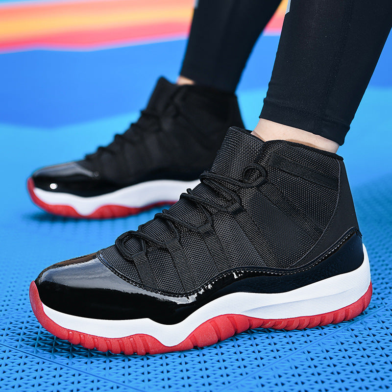 Damen Sportliche Basketballschuhe mit hohem Kragen und rutschfester Sohle