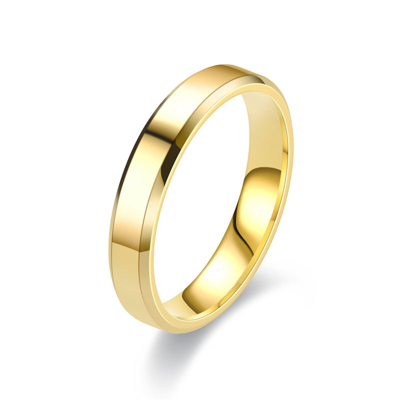 Herren Trauring aus hochwertigem Edelstahl mit elegantem, poliertem Finish Shop Nory