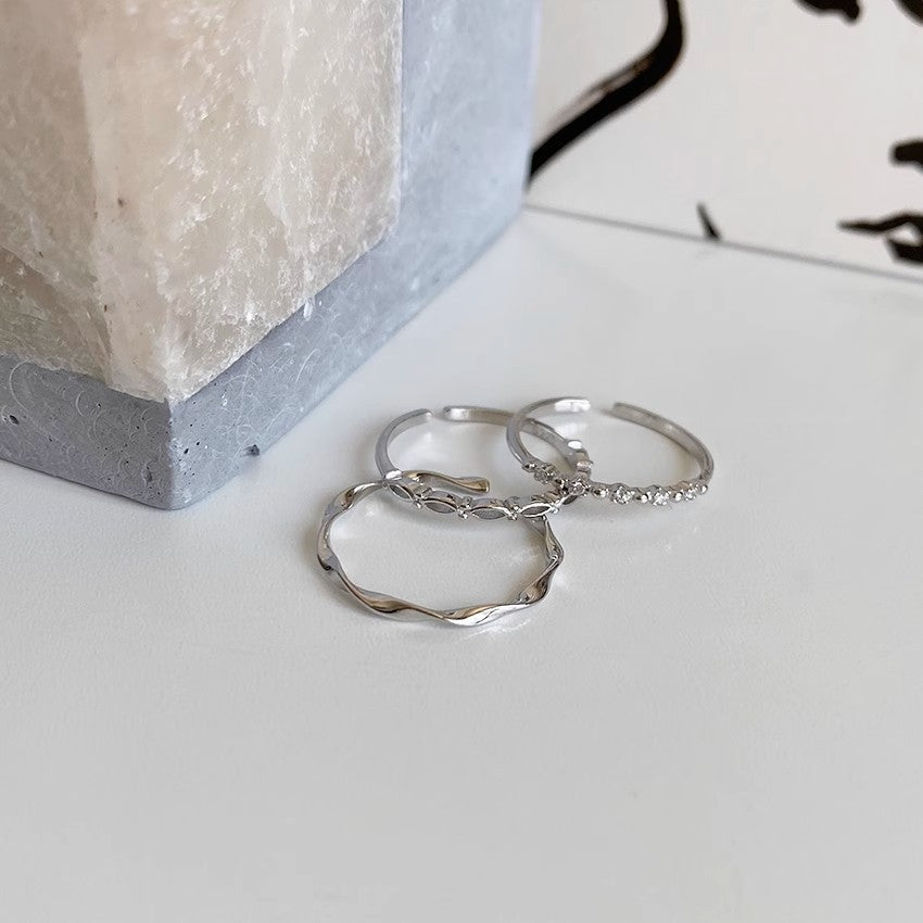 Damen zierlicher Zirkonia-Ring mit schimmernden Akzenten Shop Nory