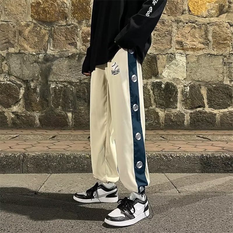 Herren Modische Sporthose mit seitlichem Grafikdruck Shop Nory