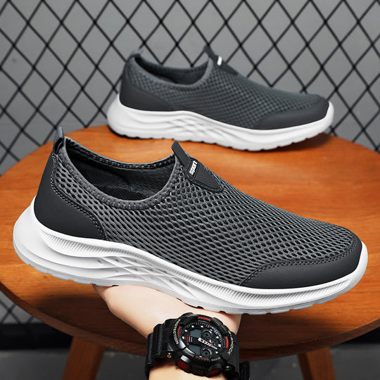 Herren nan leichter Mesh-Slipper-Sneaker mit nahtlosem Sockeneinstieg und reaktiver Wellen-EVA-Sohle Shop Nory