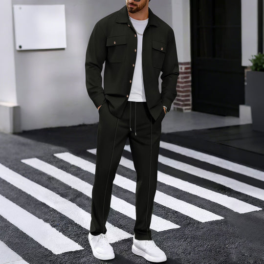 Herren nan leichtes Overshirt mit aufgesetzten Brusttaschen und entspannter Passform Shop Nory