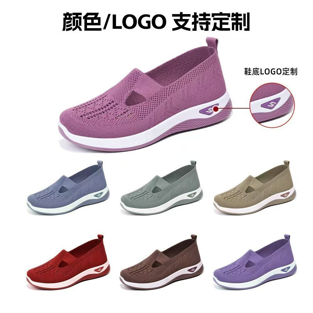 Damen Atmungsaktive Freizeitschuhe Shopnory