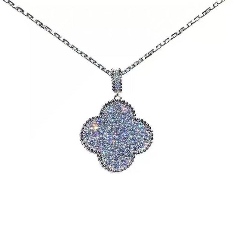 Damen Ohrringe mit funkelndem Blumen-Design Shop Nory