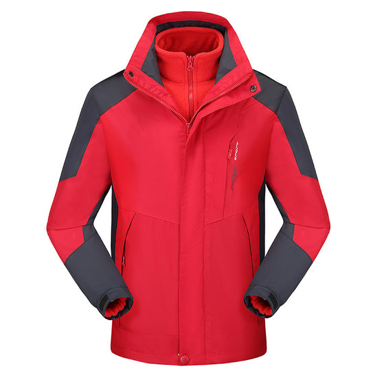Damen vielseitige Outdoorjacke mit abnehmbarer Fleece‑Innenjacke und winddichter Softshell‑Hülle Shop Nory