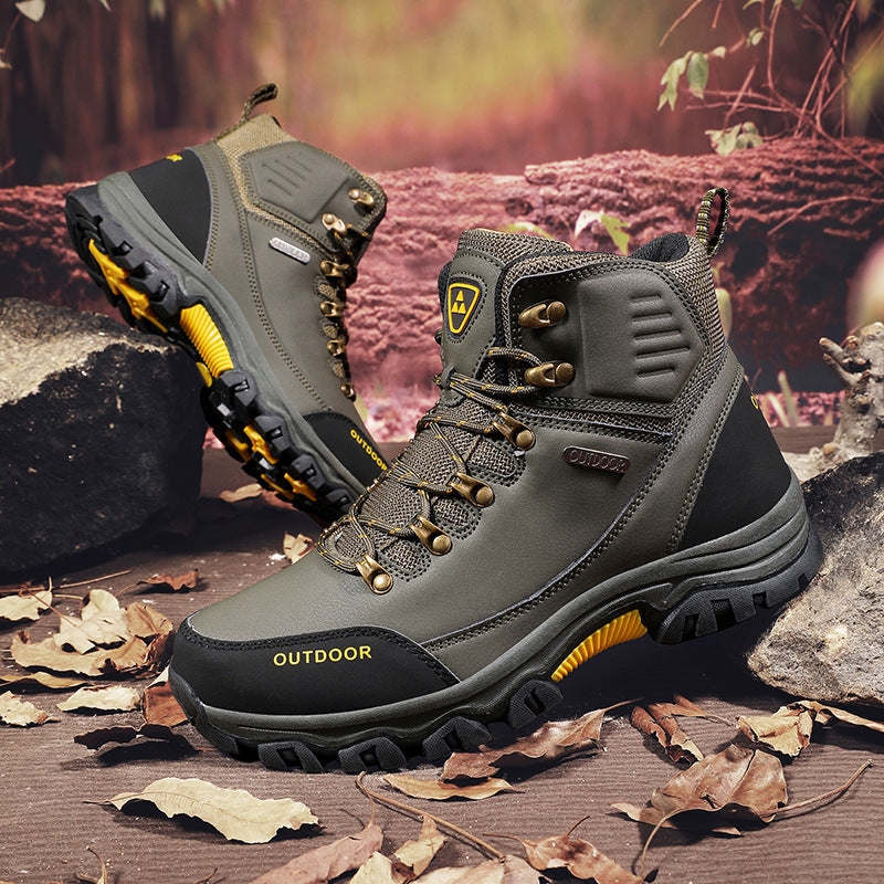 Herren All-Terrain Wanderstiefel mit hohem Knöchelschutz und griffiger Sohle
