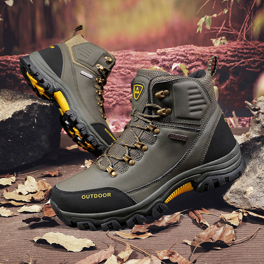 Herren All-Terrain Wanderstiefel mit hohem Knöchelschutz und griffiger Sohle