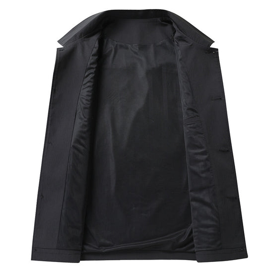 Herren Übergangsjacke im minimalistischen Worker-Stil mit Pattentaschen Shop Nory
