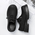 Herren derb geschnürte Stiefel Shopnory