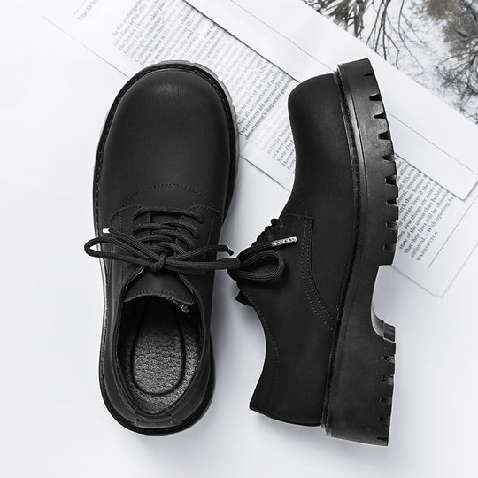 Herren derb geschnürte Stiefel Shopnory