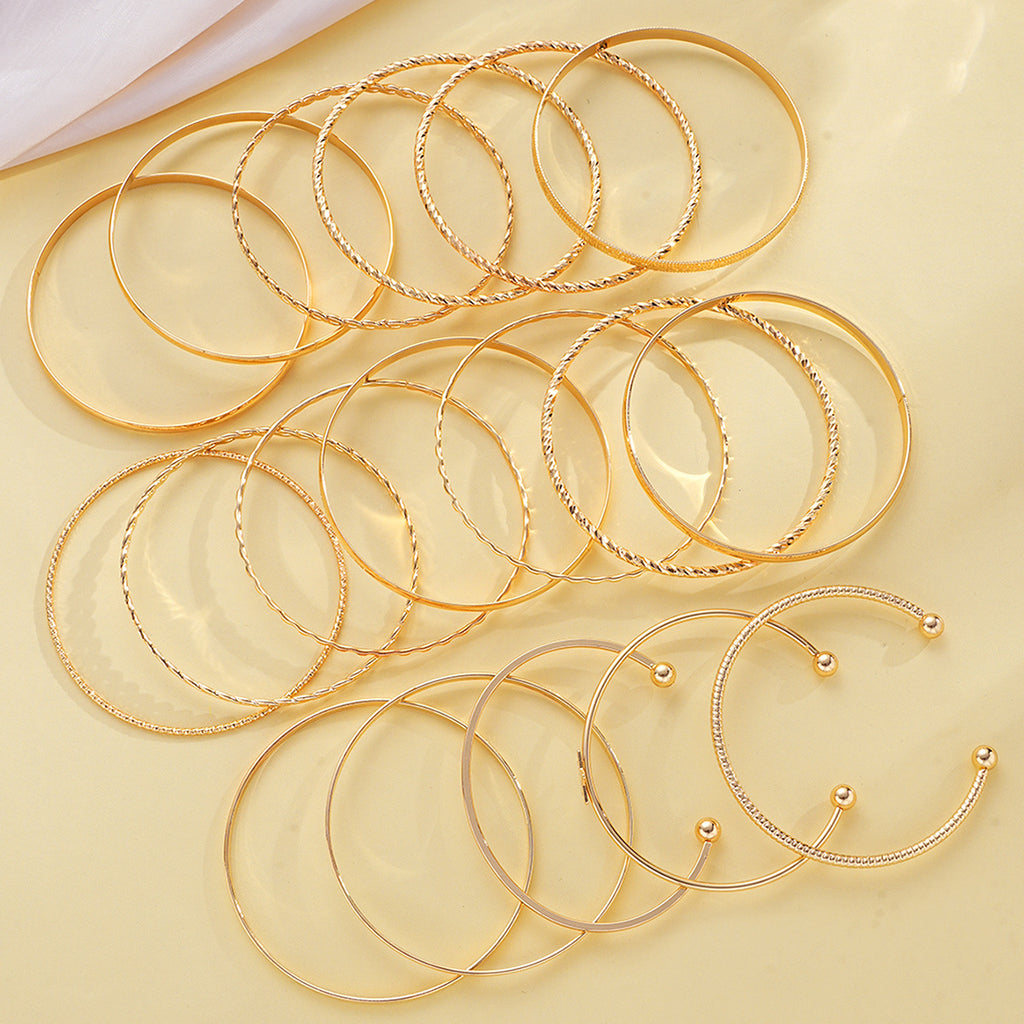 Damen Armreifen-Set mit eleganten und unterschiedlichen Designs Shop Nory