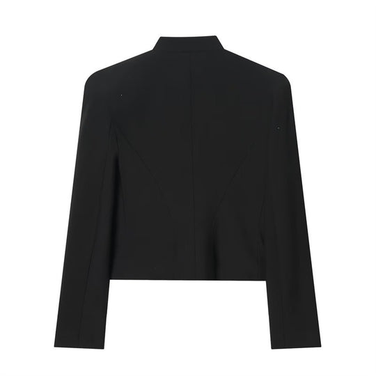Damen Kurzblazer im Hussarenstil mit geflochtener Brustpasse und Messingknöpfen Shop Nory