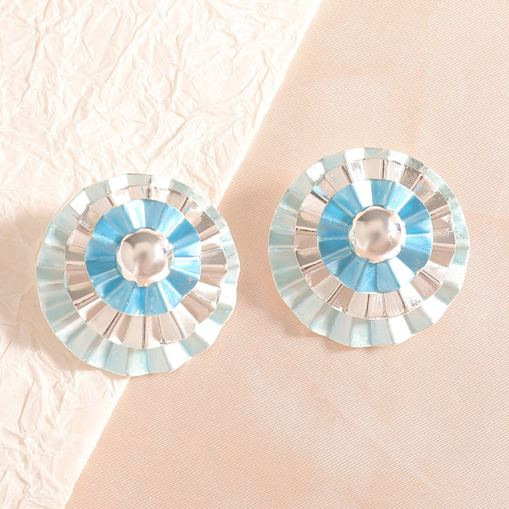 Damen Ohrstecker mit kunstvollem, geometrischem Design Shop Nory