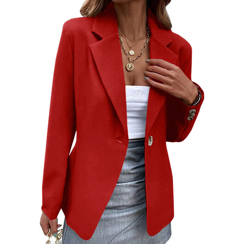 Damen Elegante und bequeme Blazerjacke