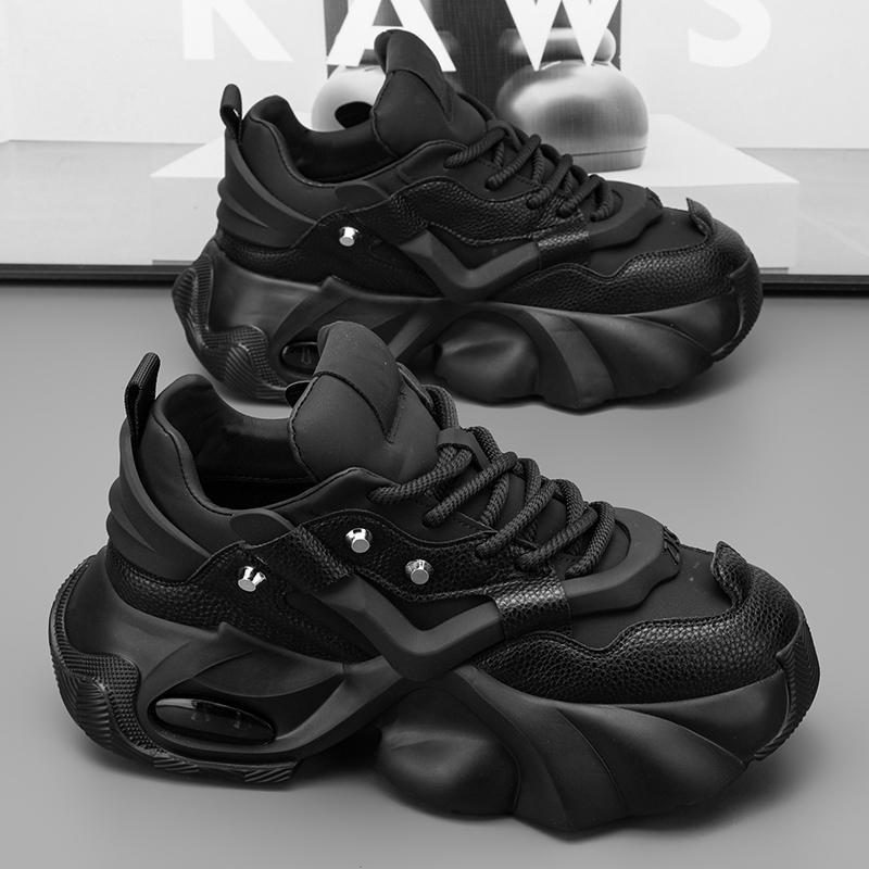 Damen Voluminöse Plateau-Sneaker mit skulpturaler Sohle und sichtbarer Luftkammer Shopy Nory