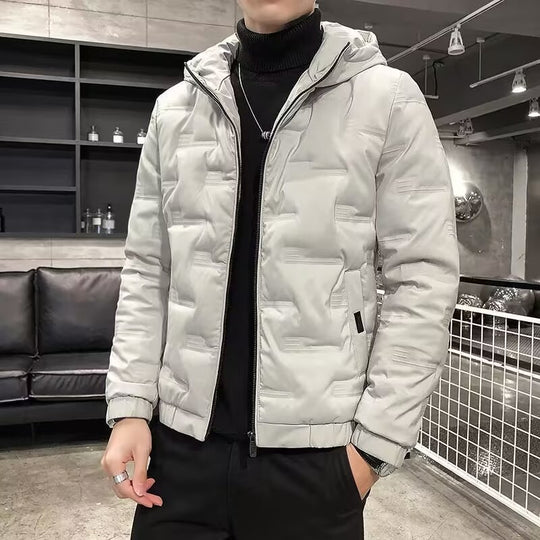 Herren Wattierte Steppjacke mit Kapuze Shop Nory