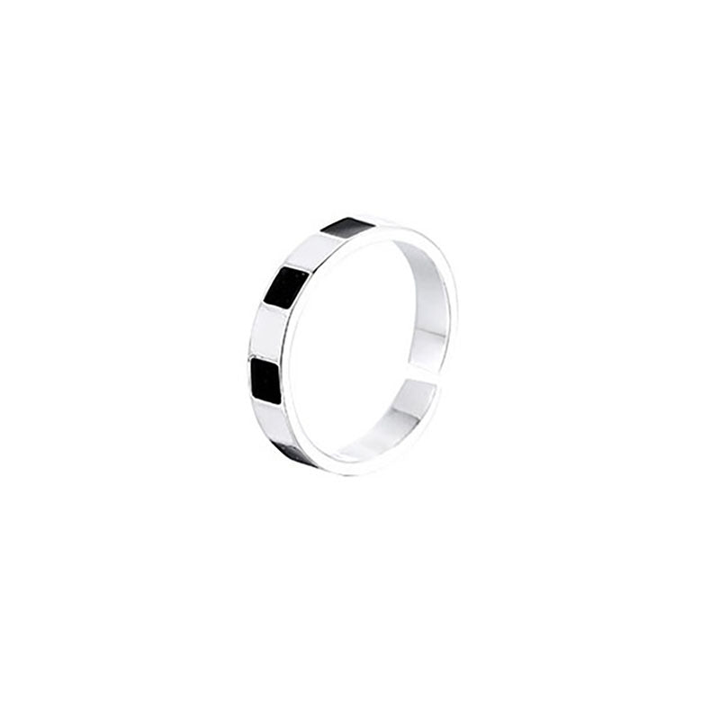 Damen minimalistische Ring mit quadratischem Design Shop Nory