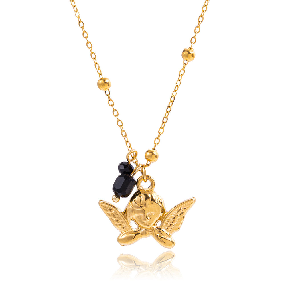 Damen Edelstahl Halskette mit verstellbarem Design Shop Nory
