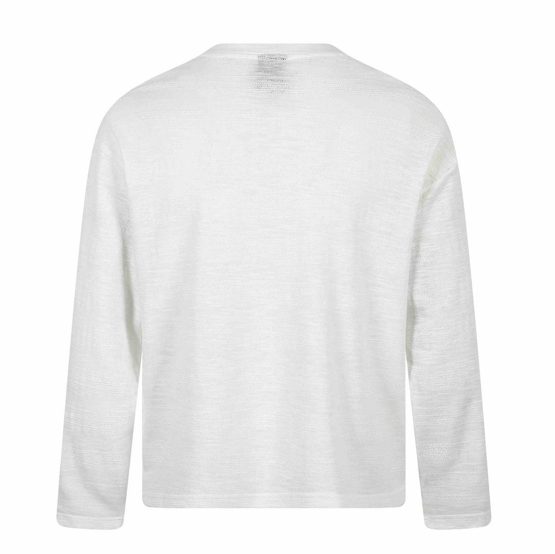 Unisex Oversize-Langarmshirt aus Slub‑Jersey mit floralem Print Shop Nory