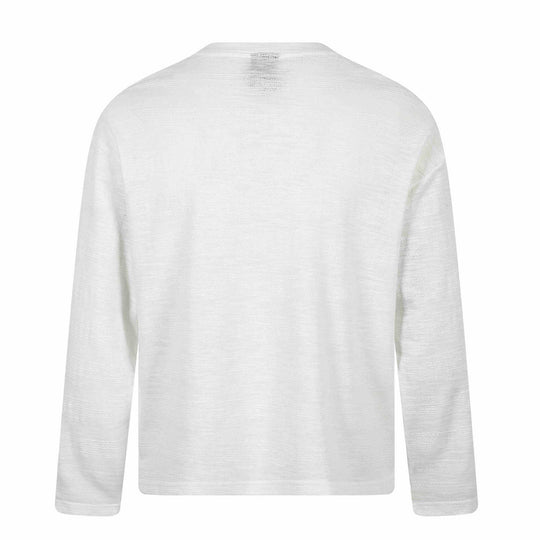 Unisex Oversize-Langarmshirt aus Slub‑Jersey mit floralem Print Shop Nory