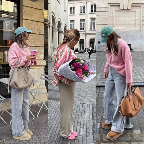 Damen Leichte gesteppte Jacke im Kimono-Stil mit floralem Blockdruck und Kontrastpaspel Shop Nory