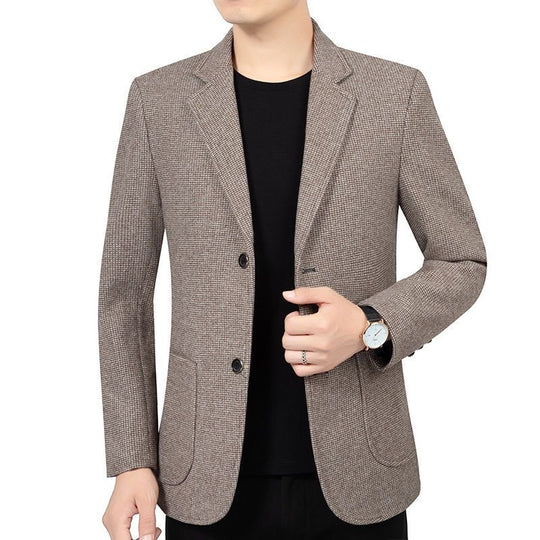 Herren Slim Fit Sakko mit feiner Struktur und klassischer Knopfleiste Shop Nory