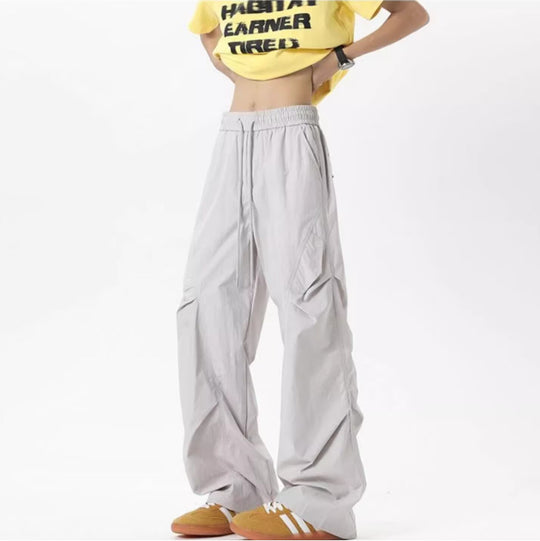 Damen Lässige Cargo-Hose mit Dehnbund und praktischen Taschen Shop Nory