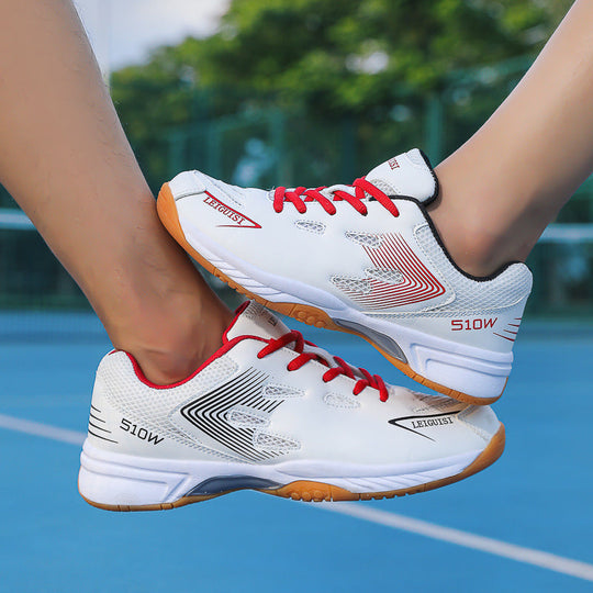 Damen Badmintonschuhe mit rutschfester Sohle und stoßdämpfender Dämpfung