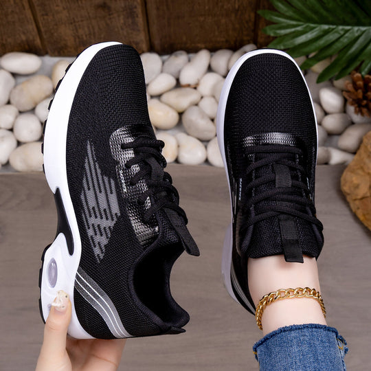 Damen Ultraleichte und atmungsaktive Laufsneaker mit stoßdämpfender Sohle