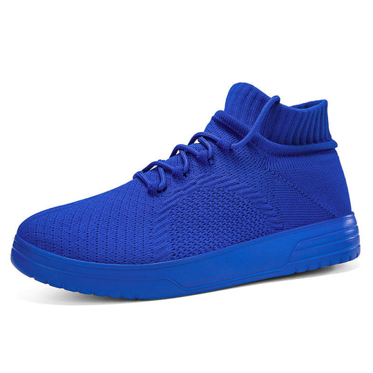 Damen Hohe Sneaker aus atmungsaktivem Strickmaterial
