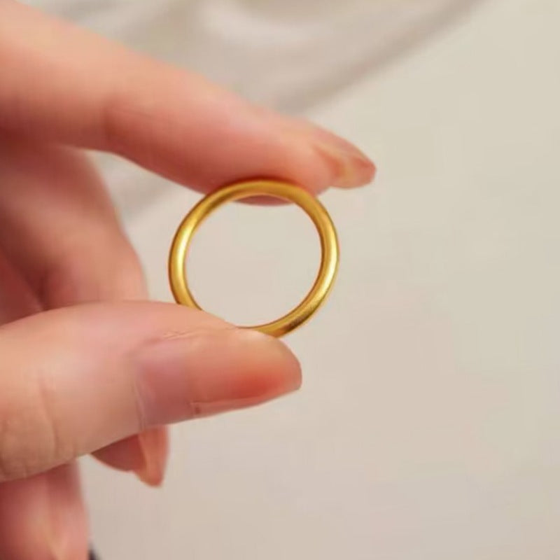 Damen minimalistischer Goldring Shop Nory