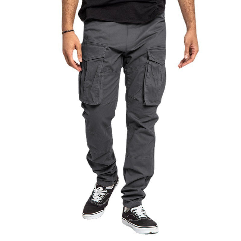 Herren nan tapered Cargo-Hose mit großen Klappentaschen, verstärkten Knien und schmal zulaufendem Bein Shop Nory