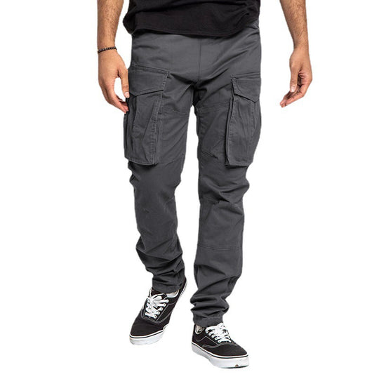 Herren nan tapered Cargo-Hose mit großen Klappentaschen, verstärkten Knien und schmal zulaufendem Bein Shop Nory