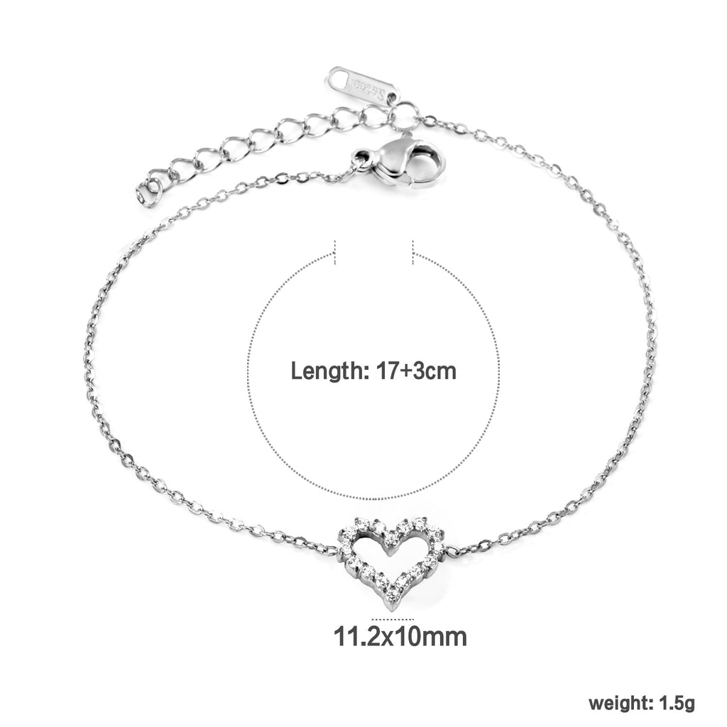 Damen Armband mit hochwertigem Perlenanhänger und eleganter Gliederstruktur Shop Nory