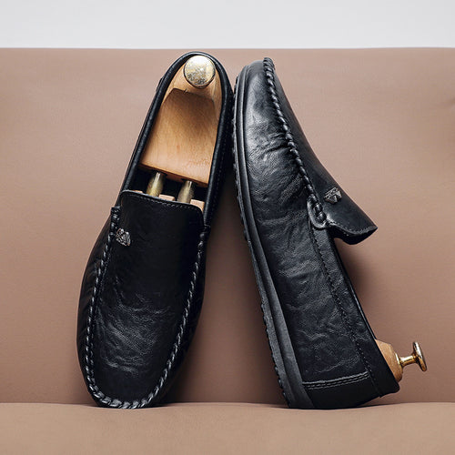 Herren Elegante Mokassins aus Leder
