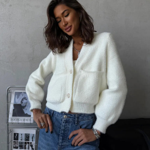 Damen Cozy Strickjacke Shop Nory