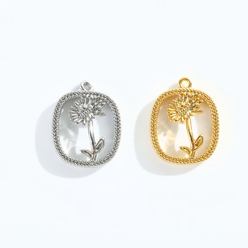 Schmuckanhänger mit floralem Design Shop Nory