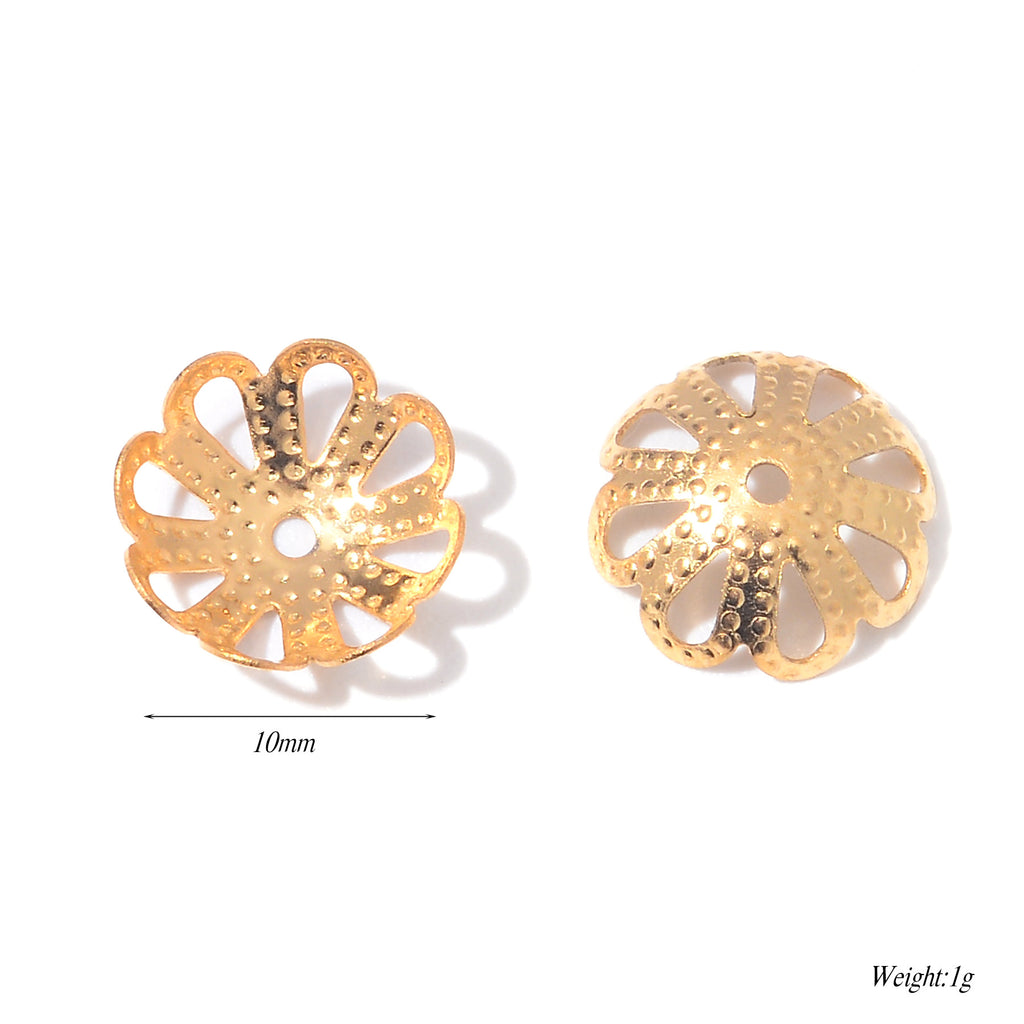 Damen Ohrstecker mit floralem Design aus hochwertigem Metall Shop Nory