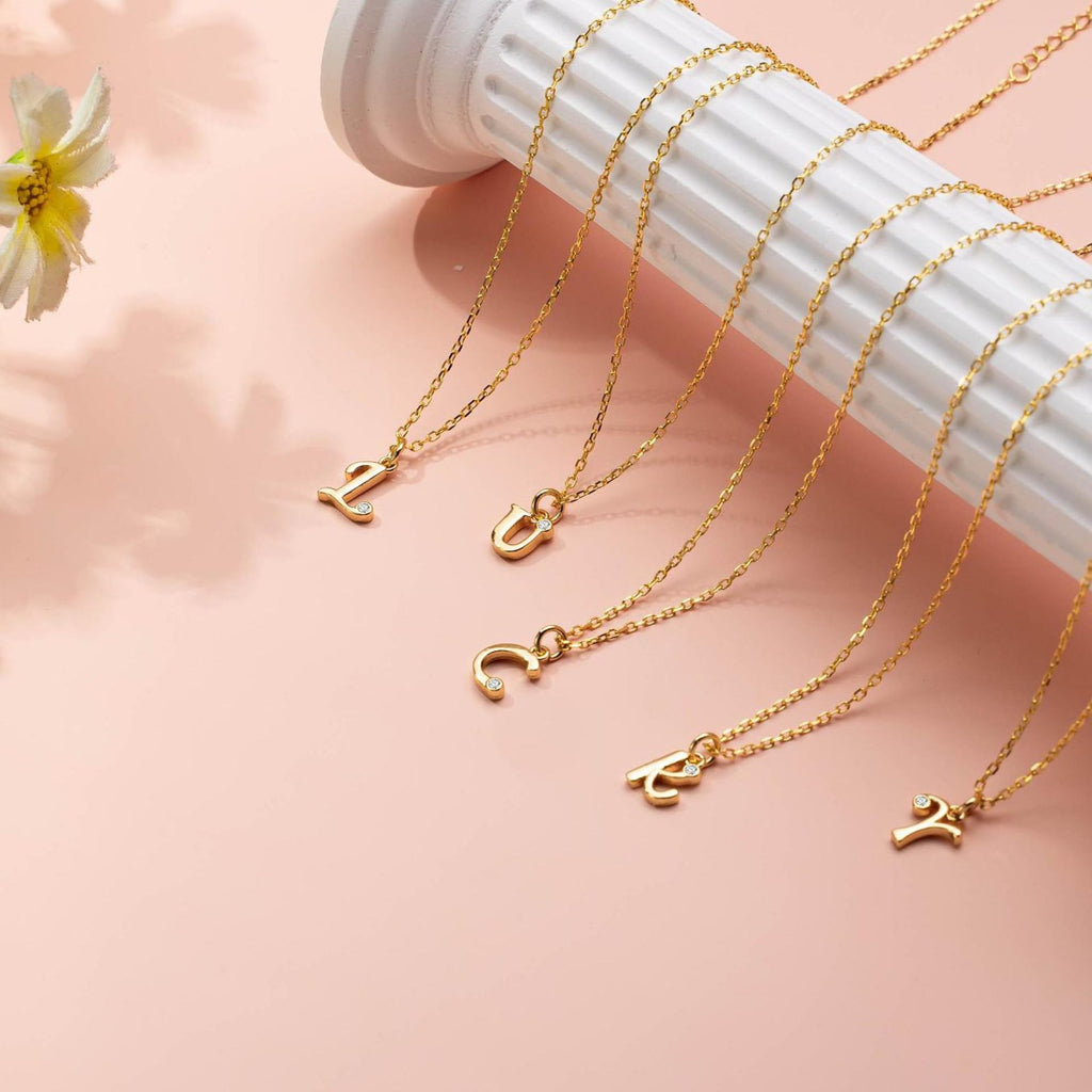 Damen Halskette mit mehrfarbigem Anhänger und filigranem Design Shop Nory
