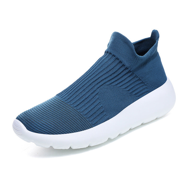 Unisex Elastischer Strick-Slipper mit nahtlosem Schaft und ergonomischer Leichtsohle Shopy Nory